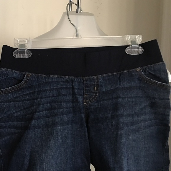 LIZ Lange maternity jean shorts size XS/TP - Picture 2 of 4